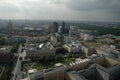 Aerial image skyline Berlin