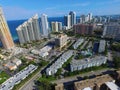 Aerial image Sunny Isles Beach FL Royalty Free Stock Photo