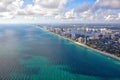 Aerial image Sunny Isles Beach Royalty Free Stock Photo