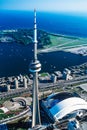 Aerial image of Ontario, Canada Royalty Free Stock Photo