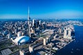 Aerial image of Ontario, Canada Royalty Free Stock Photo
