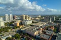 Aerial image West Palm Beach Downtown Royalty Free Stock Photo