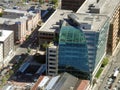 Aerial of International District/Chinatown Station