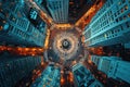 Aerial Kaleidoscope of Urban Beauty