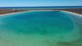 Small lagoon near Denham Western Australia