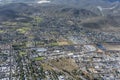 Worcester industrial area aerial, South Africa