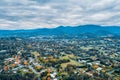 Aerial landscape of Healesville.
