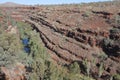 Karinjini National Park Pilbara Western Australia aerial view