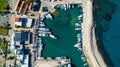 Aerial Latchi, Paphos, Cyprus Royalty Free Stock Photo