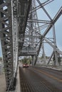 Aerial lift bridge Duluth, MN Royalty Free Stock Photo