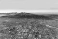 Aerial of Los Angeles Royalty Free Stock Photo