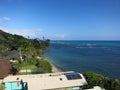 Aerial of Makalei Beach Royalty Free Stock Photo