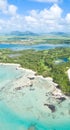 Aerial Mauritius Royalty Free Stock Photo