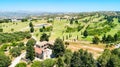 Aerial Minthis Hills, Tsada, Paphos, Cyprus Royalty Free Stock Photo