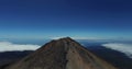 AERIAL. Mount Teide vulcano. National Park, Tenerife, Canary Islands, Spain