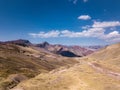 Aerial mountain view - Andes