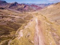 Aerial mountain view - Andes