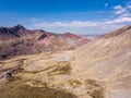 Aerial mountain view - Andes