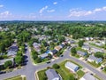 Aerial of a Neighborhood in Parkville in Baltimore County, Maryland