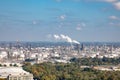 aerial of oil industry near Baton Rouge, Louisiana