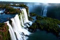 Aerial over the Falls at Iguazu
