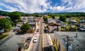 Aerial picture veteran memorial street ridgeley west virginia