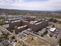 Aerial over Tygerberg Hospital, Cape Town, South Africa