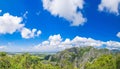 Aerial overview at thailand cityscape Royalty Free Stock Photo