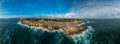 Aerial panorama of Boca do Inferno in Cascais, Portugal Royalty Free Stock Photo