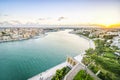 Aerial panorama of Brindisi, Puglia, Italy