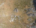 Aerial panorama of Cherni Vrah peak at Vitosha Mountain, Bulgaria