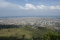 Aerial panorama of the city of Cali.