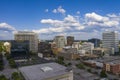 Aerial Panorama Of Downtown Columbia South Carolina Royalty Free Stock Photo
