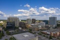 Aerial Panorama Of Downtown Columbia South Carolina