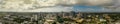 Aerial panorama Downtown Fort Lauderdale Florida all logos removed