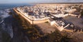 Aerial panorama of Essaouira city