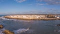 Aerial panorama of Essaouira city