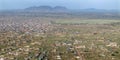 Aerial panorama of Juba, South Sudan Royalty Free Stock Photo
