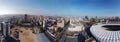 Aerial panorama of Kiev city