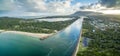 Aerial panorama of North Haven.