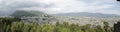 Aerial Panorama of an Old Town in Lijiang, China