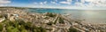Aerial panorama of Penzance Royalty Free Stock Photo