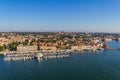 Aerial panorama of Pula Royalty Free Stock Photo