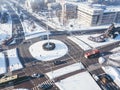 Aerial panorama of Rzeszow