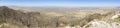 An Aerial Panorama of the San Pedro Valley, Arizona, from Miller Royalty Free Stock Photo