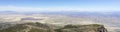 An Aerial Panorama of Sierra Vista, Arizona, from Carr Canyon Royalty Free Stock Photo