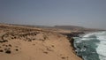 Aerial Panorama of Tamri Beach, Morocco (4K Drone Footage)