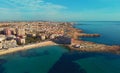 Aerial panorama of Torrevieja cityscape. Costa Blanca. Spain Royalty Free Stock Photo