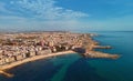 Aerial panorama of Torrevieja cityscape. Costa Blanca. Spain Royalty Free Stock Photo