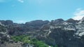 Aerial panorama of Zion National Park landscape, Utah Royalty Free Stock Photo